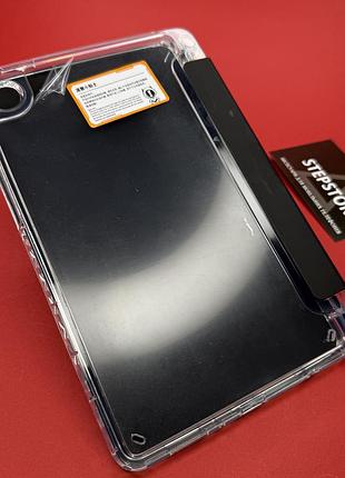 Чехол книга smart clear case для samsung tab a11 (x130 / x135) 8.7 прозрачный слот отдел под стилус apple pencil