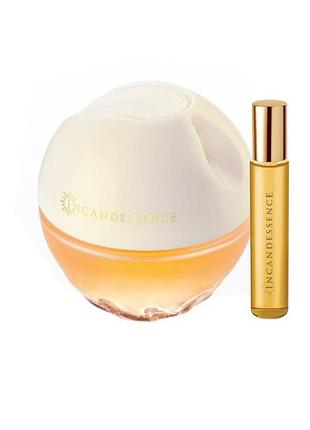Парфюмированный набор avon incandessence для нее 2 в 1: парфюмированная вода 50 мл + 10 мл