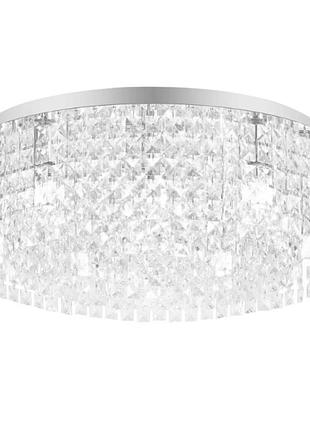 Люстра esllse krystal 12xe14 r 600x170 chrome