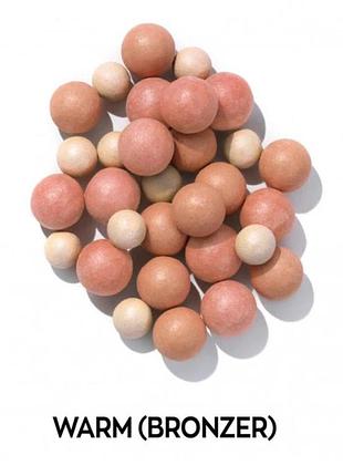 Бронзер в шариках avon bronzing pearls оттенок теплый warm 28 г