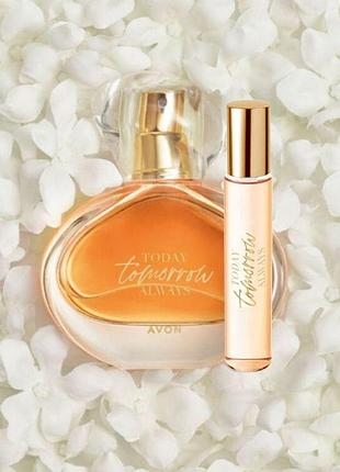 Парфюмированный набор avon tta tomorrow для нее 2 в 1: парфюмированная вода 50 мл /10 мл