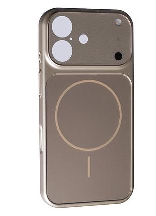 Чехол силиконовый магнитный с магсейф для iphone 16promax silicone iphone 17 style with magsafe rose gold