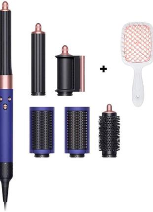 🌟 мульти-тайлер premium airwrap complete long + расческа розовый-blue/blush limited edition 💫