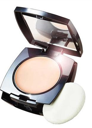 Компактна крем-пудра avon 3в1 з spf 12 | 228g натуральна (nude) | китай 9 г