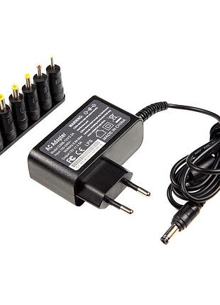 Универсальный блок питания powerplant q36 220v, 30w 12v 2.5a