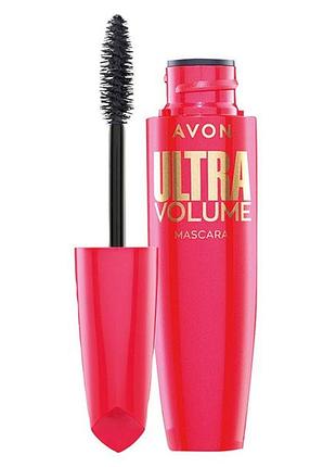 Тушь для ресниц avon "ультраобъем" 10мл