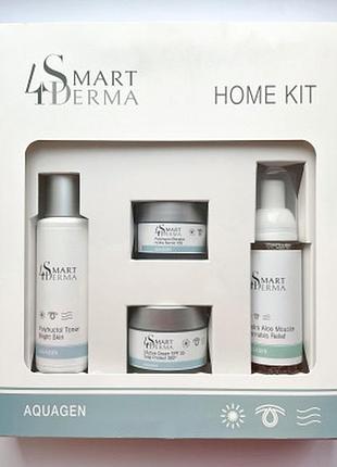 Набір smart4derma aquagen для зволоження для всіх типів шкіри aquagen