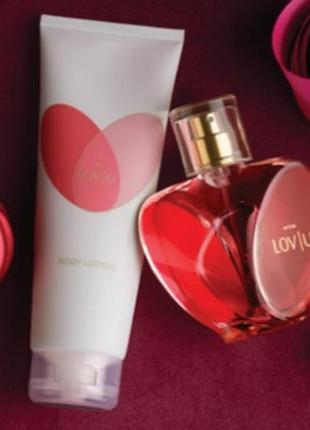 Подарочный парфюмерный набор avon lov u для нее