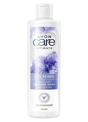 Смягчающее очищающее средство для женской интимной гигиены avon care 250 мл