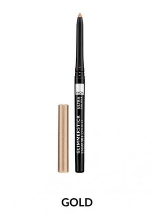 Мерцающий карандаш для глаз avon - золотистый/golden 0.35г
