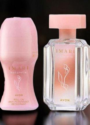 Набор avon imari naturelle: туалетная вода 50 мл + дезодорант-антиперспирант 50 мл