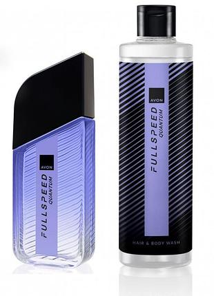 Набор avon full speed quantum