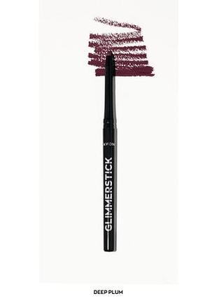 Карандаш для губ avon deep plum (усиленная слива) | контурный кремовый карандаш 0.35 г