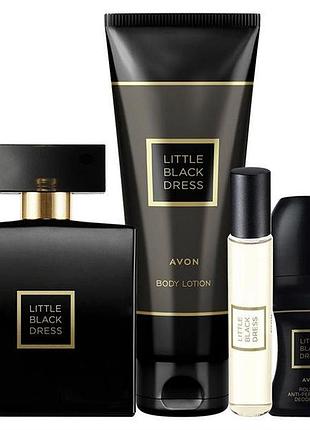 Набір 4-в-1 avon little black dress