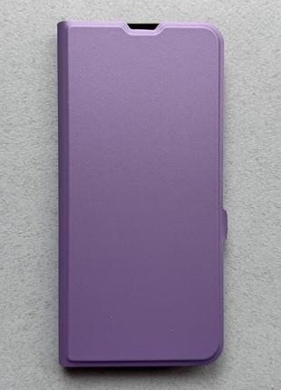 Motorola moto g06 power чохол-книжка wave flap light purple пурпурний, високоякісна штучна шкіра, слоти для кредитних карток