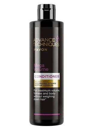 Бальзам-кондиціонер для волосся avon advance techniques мега об'єм 250 мл