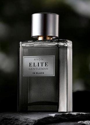 Туалетная вода elite gentleman in black avon для него 75мл