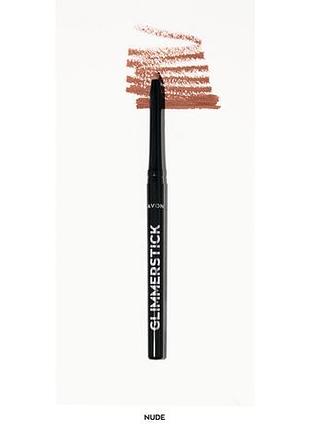 Олівець для губ avon nude (нюдовий) | контурний олівець для губ, стійкий 0.35 г