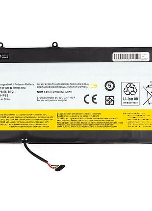 Акумулятор powerplant для ноутбуків lenovo ideapad u430 (l12m4p62) (long cable) 7.4v 7200mah