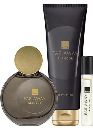Парфумований набір avon far away glamour для неї