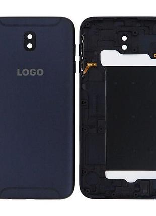 Корпус samsung j730 galaxy j7 с шлейфом и кнопками громкости, черный