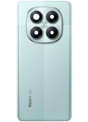Задня кришка xiaomi redmi note 14 pro 5g, зі склом камери, coral green