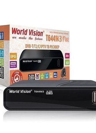 Тюнер т2 world vision т644m3 fm