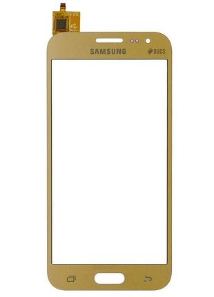 Тачскрин samsung j200f galaxy j2, j200g, j200h, j200y золотистый