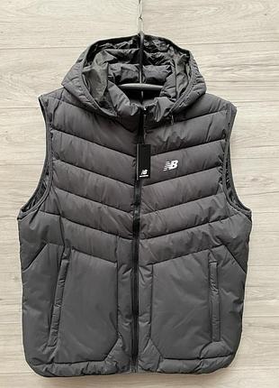 Мужская весенняя жилетка new balance, размеры 46 48 50 52 54