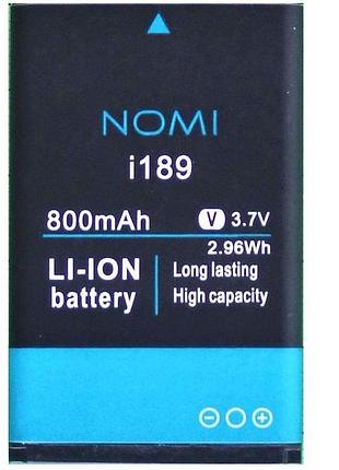Аккумулятор для nomi i189 800mah