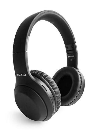Наушники bluetooth walker big wbt-73 black