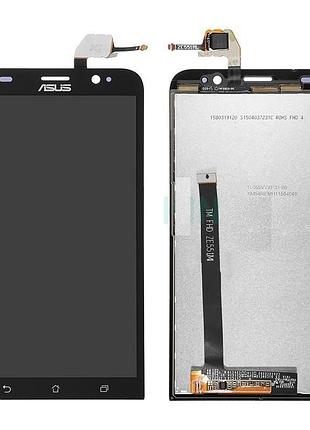 Дисплей для asus zenfone 2 ze551ml із сенсором чорний