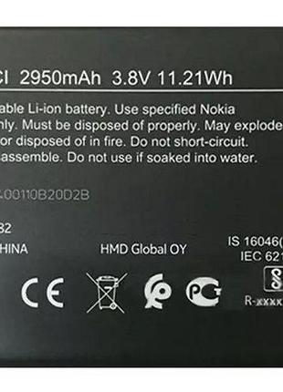 Аккумулятор nokia bl-29ci для c10, c20, c21, 2950 mah