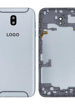 Корпус samsung j5 j530 с шлейфом и кнопками громкости, синий