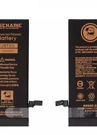 Аккумулятор mechanic для apple iphone 6, li-polymer, 3.8 b, 2340mah, повышенная ёмкость, original ic