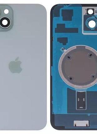 Задня кришка apple iphone 15 plus, зі склом камери, зелений