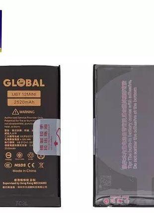 Аккумулятор mechanic для apple iphone 12 mini, li-polymer, 3,85 b, 2520mah, повышенная ёмкость, original ic
