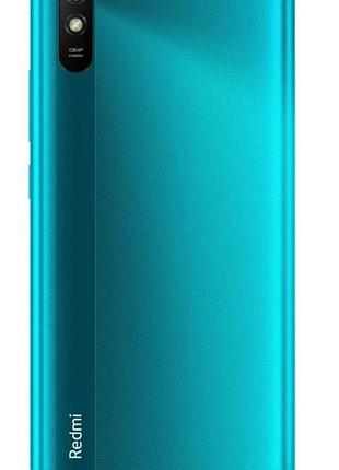 Задняя крышка xiaomi redmi 9a со стеклом камеры, peacock green