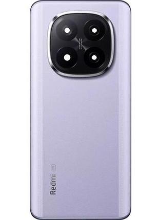 Задня кришка xiaomi redmi note 14 pro plus 5g, зі склом камери, lavender purple