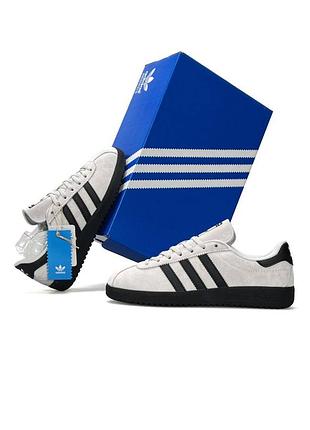 Женские кроссовки adidas bermuda pale grey black