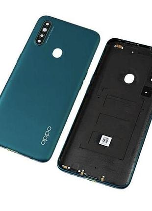 Крышка oppo a31 со стеклом камеры lake green