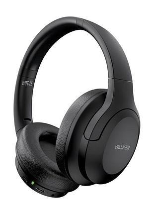 Наушники bluetooth walker big wbt-75 black