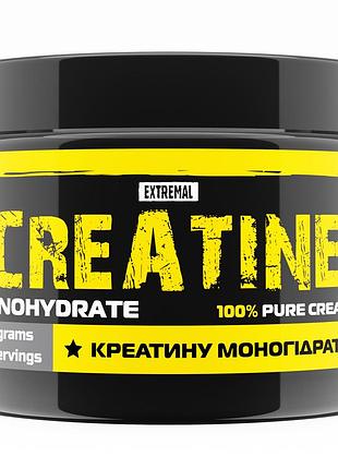 Креатин extremal сreatine monohydrate 250 г 100% чистый микронизованый креатин для массы энергии и силы