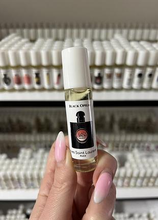 Масляный парфюм yves saint laurent black opium для женщин 10 мл