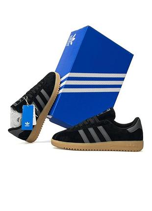 Женские кроссовки adidas bermuda black grey