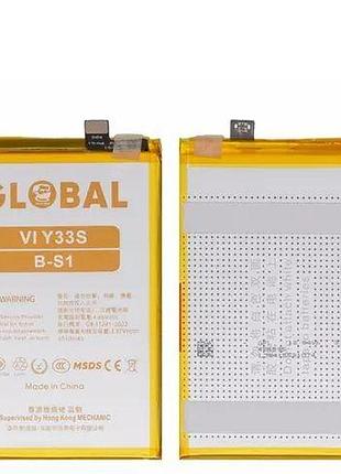 Акумулятор mechanic b-s1 для vivo y21, y21s, y33s, li-polymer, 3,87 b, 4910mah