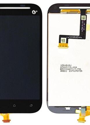 Дисплей для htc one sv t528t черный с сенсором