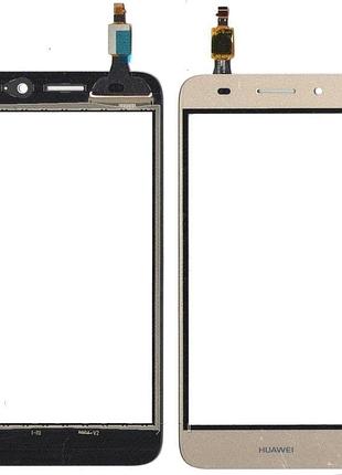 Тачскрин huawei y3 (2017), y5 lite (2017) (cro-u00, l02, l03, l22, l23) золотистий