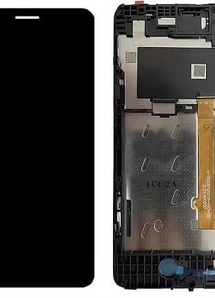 Дисплей zte blade a31 plus 2021 з сенсором та рамкою black