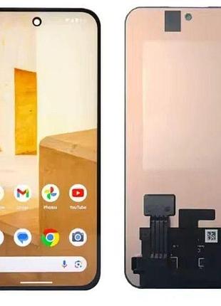 Дисплей oppo reno 14 5g, reno13 5g (cph2689) с сенсором, black, оригинал